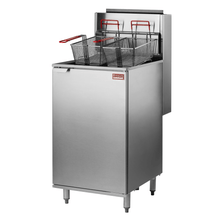 Load image into Gallery viewer, Gas Floor Fryer, 60 lb, 160 000 BTU, Propane Gas