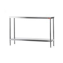 Load image into Gallery viewer, Double Shelf, 72" X 12", Stainless Steel