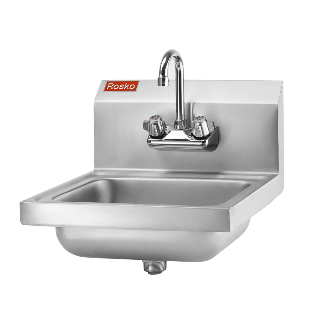 Wall Mounted Hand Sink with Faucet