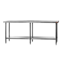 Load image into Gallery viewer, Worktable, 84&quot; X 24&quot;, Stainless Steel
